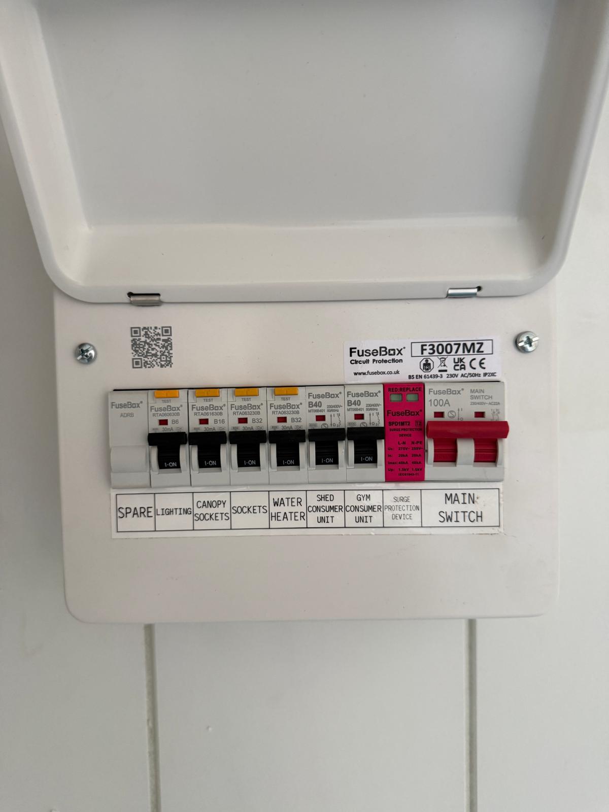 Fuse Board Upgrades